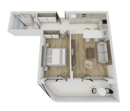 Apartament de 2 camere, 53 mp, zona Eroilor