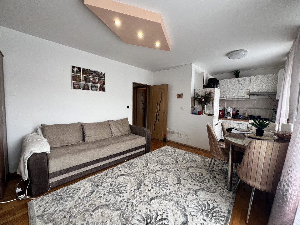 Apartament de 2 camere, ideal pt investitie, 42 mp, 2 balcoane, str Stejarului