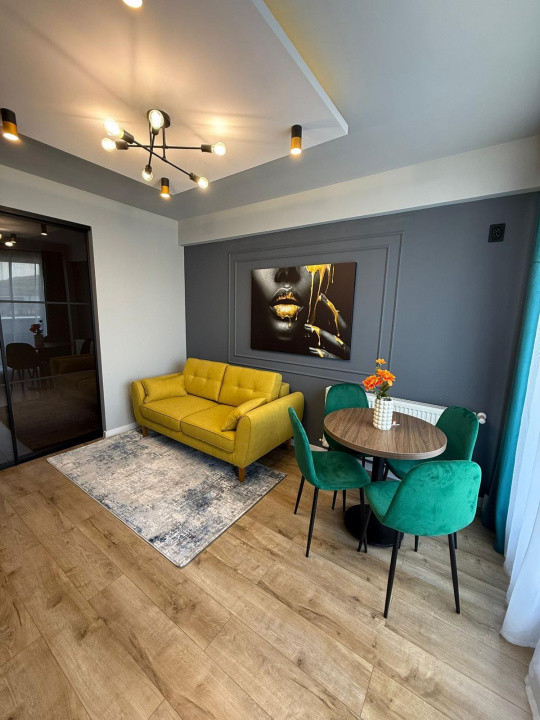 Apartament modern de 3 camere, terasa de 14 mp, parcare subterana, zona Terra