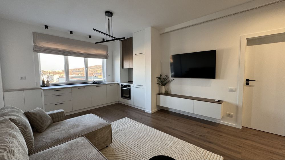 Apartament MODERN de 3 camere,  63 mp, parcare,  zona Vivo