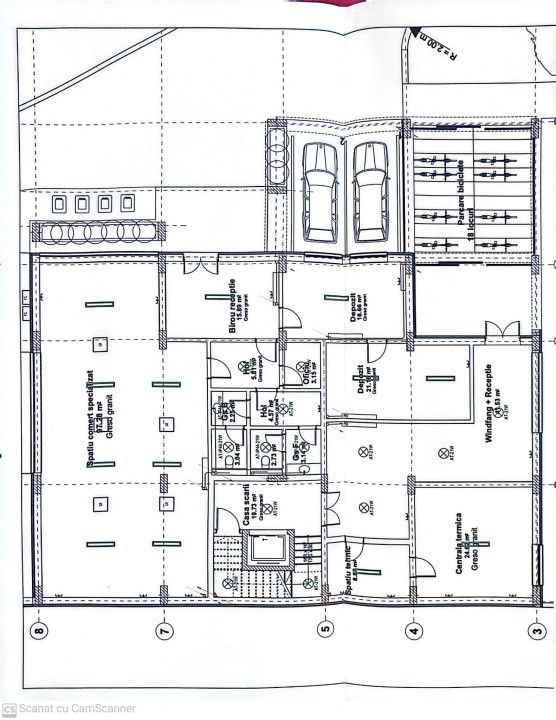 Teren pentru bloc, 1260 mp, HCL, Zona Kaufland Marasti