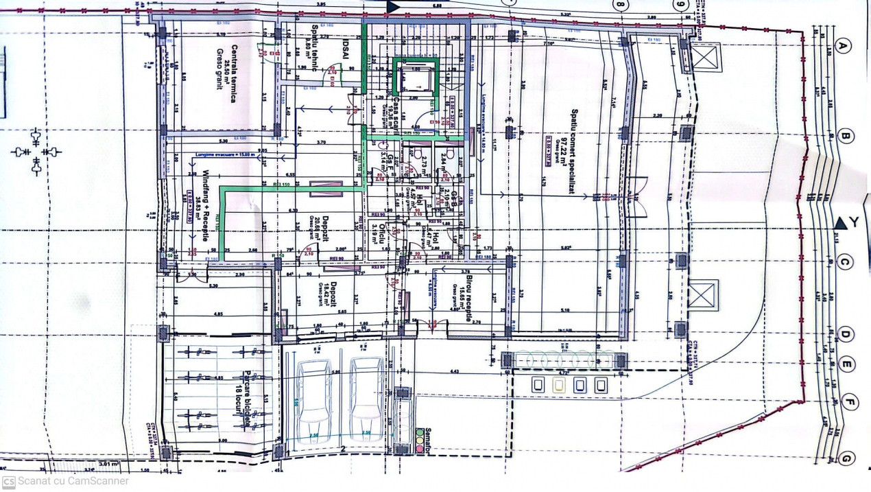 Teren pentru bloc, 1260 mp, HCL, Zona Kaufland Marasti
