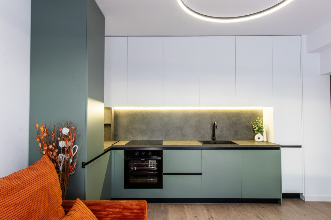 Apartament MODERN, 2 camere, parcare subterana, zona Terra