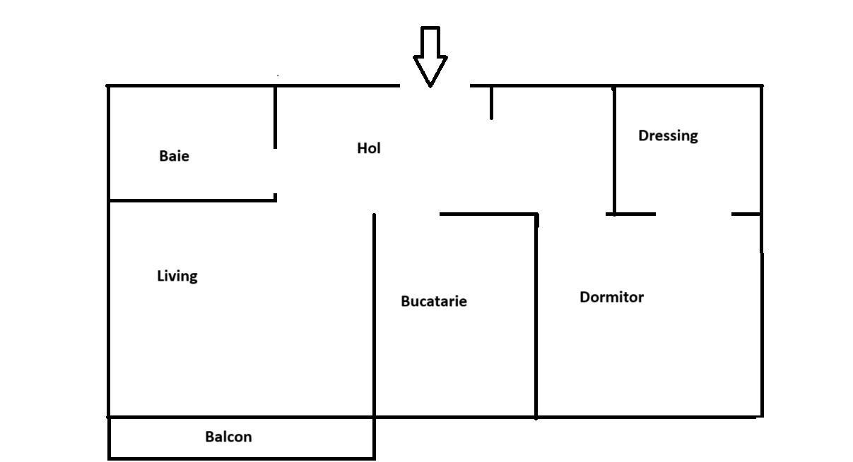 Apartament 2 Camere, 64mp, Parcare, Zona Parc Poligon