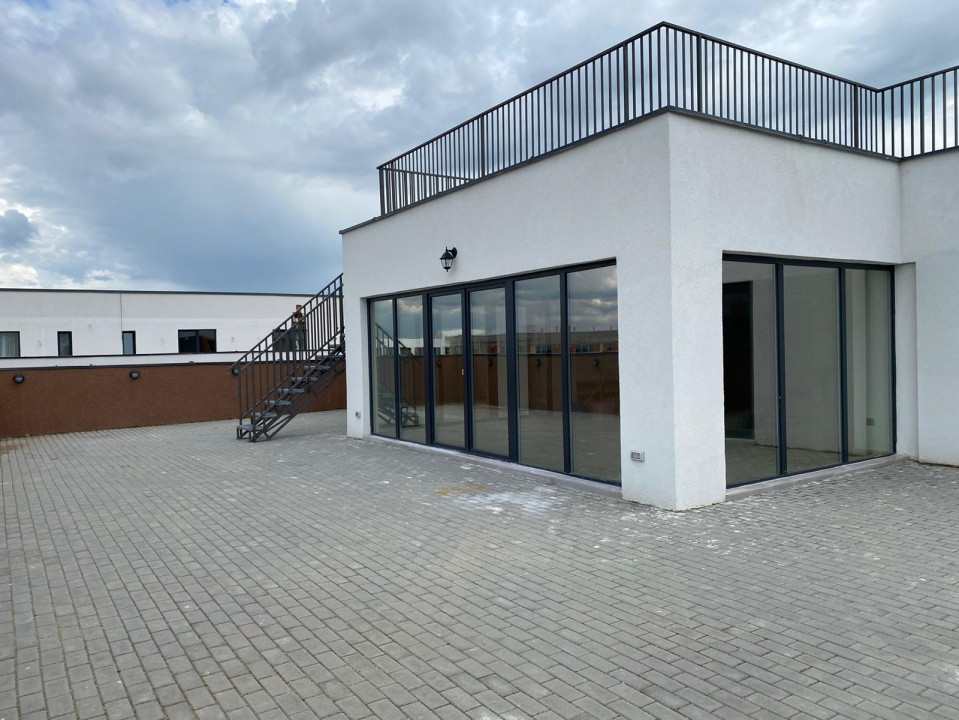 Penthouse de 4 camere, 200 mp, 400 mp terase, zona Petrom