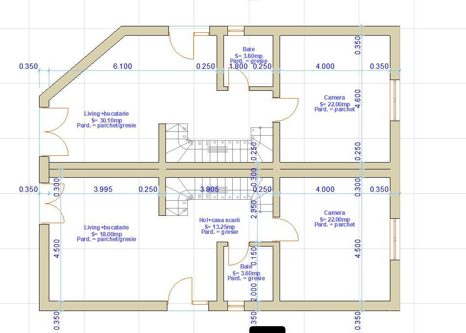 Duplex de 4 camere, 120 mp, zona Fagului