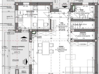 Casa individuala, 130 mp utili, 400 mp teren, terasa circulabila, Luna de Sus