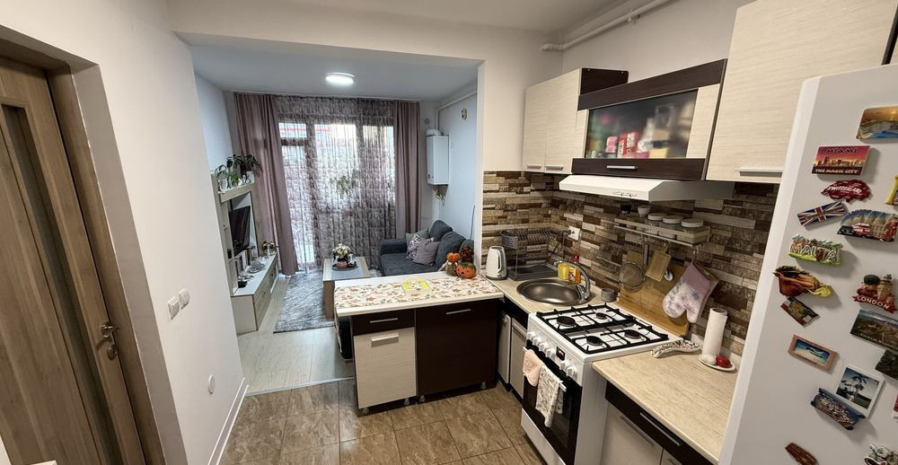 Apartament de 2 camere, cu grădina, zona Terra