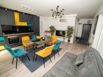 Apartament de 3 camere, 60 mp, 37 mp gradina, zona Vivo