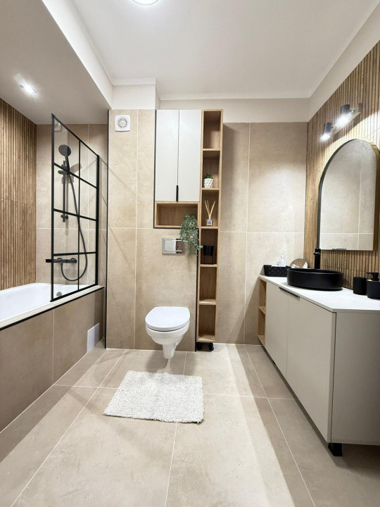 Apartament de 3 camere, 2 bai, parcare subterana, zona Terra