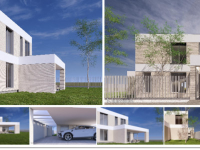 Teren cu autorizație de construcție casa individuala, 500 mp, zona Vivo