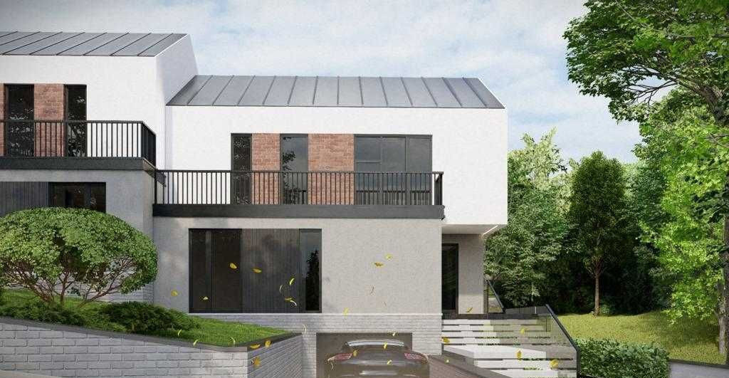 Teren cu autorizatie de constructie duplex, 928mp, 25 m front, Valea Garbaului