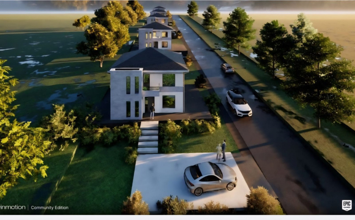 Casă individuală P+E | 125 mp utili | Teren 475 mp | Zona Primariei