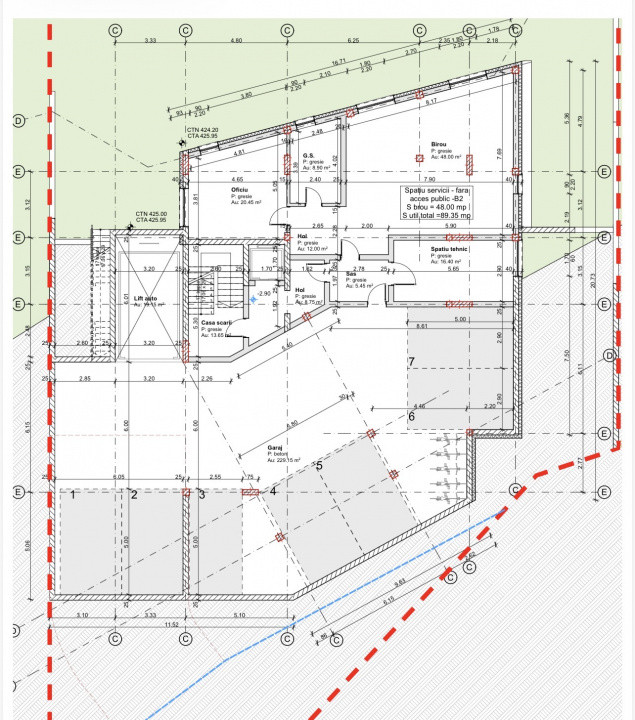 Teren pentru bloc, 1082 mp, HCL, Manastur