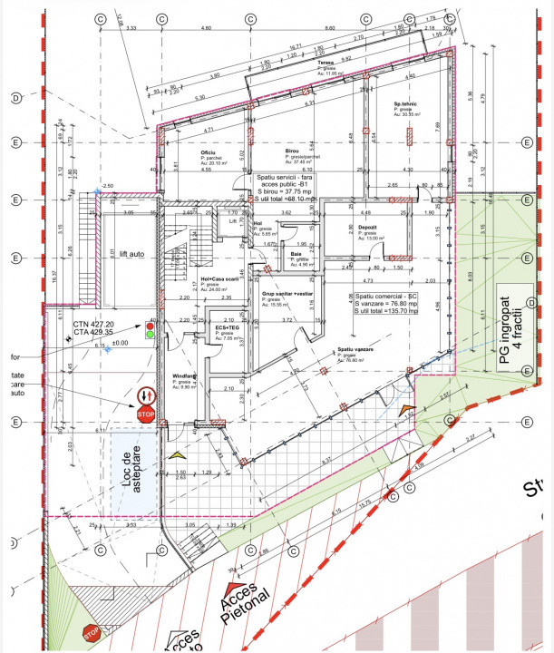 Teren pentru bloc, 1082 mp, HCL, Manastur