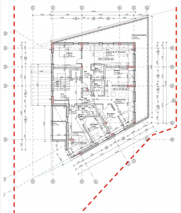 Teren pentru bloc, 1082 mp, HCL, Manastur