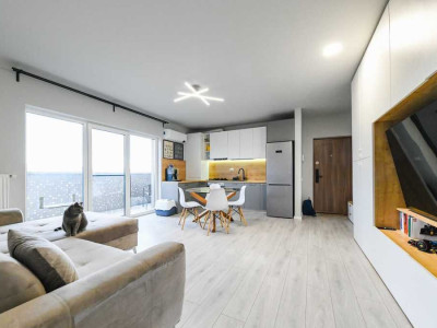 Apartament 2 camere, 46mp, balcon, Zona Teilor