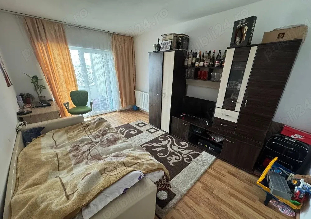 Apartament de 2 camere decomandate, 56 mp, etaj 1, Terra