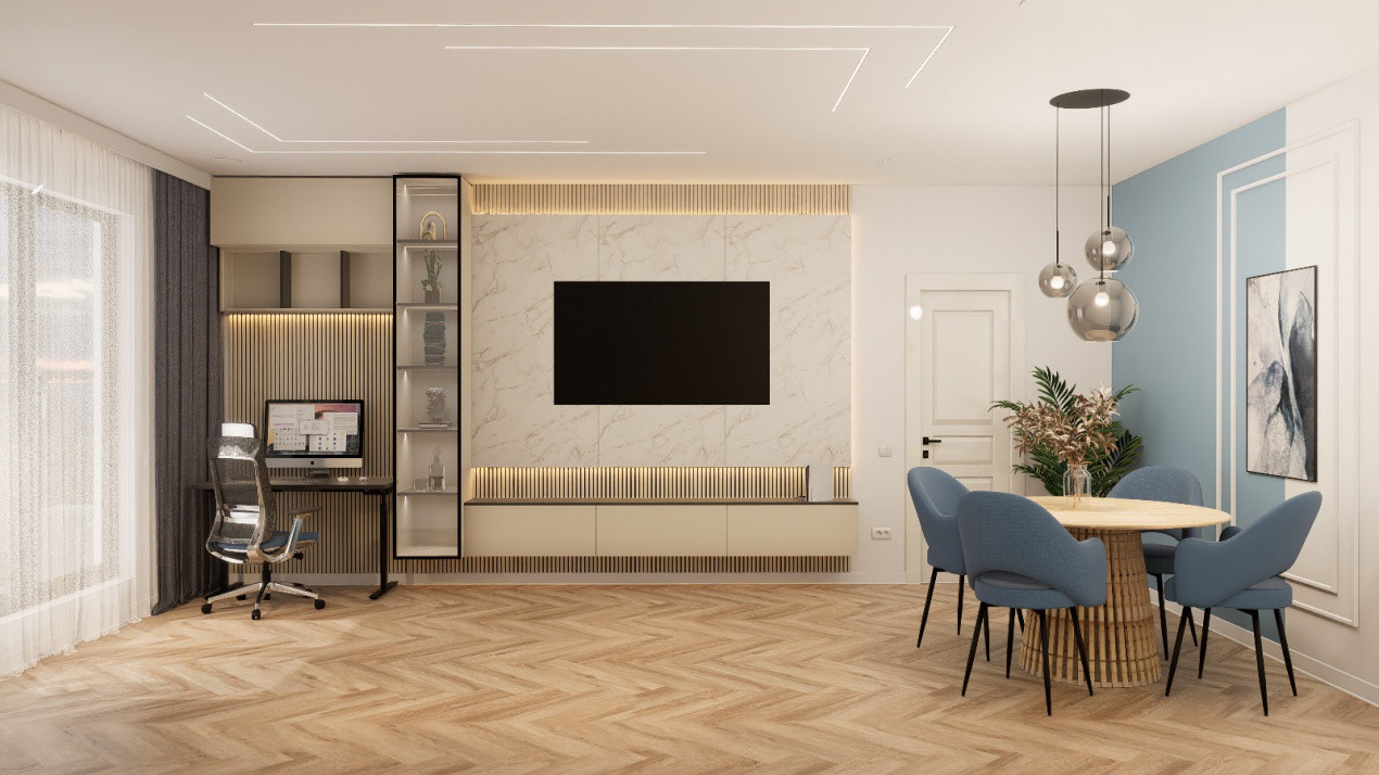 Apartament 3 Camere, 68mp, Zona VIVO