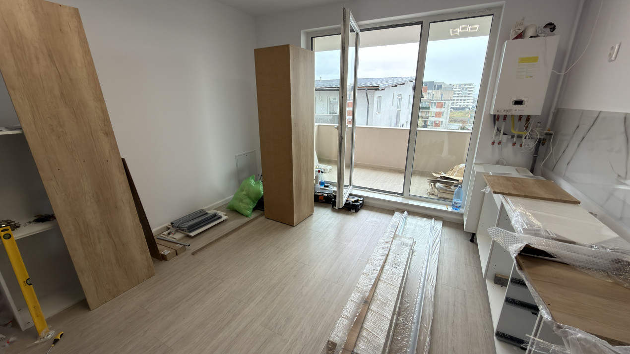 Apartament 2 camere, Bloc Nou, 43mp, Parcare, Zona Cetatii