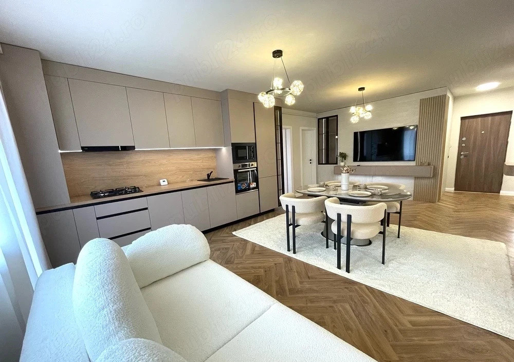 Apartament de 3 camere, 70 mp, 2 bai, garaj, Zona Cetatii