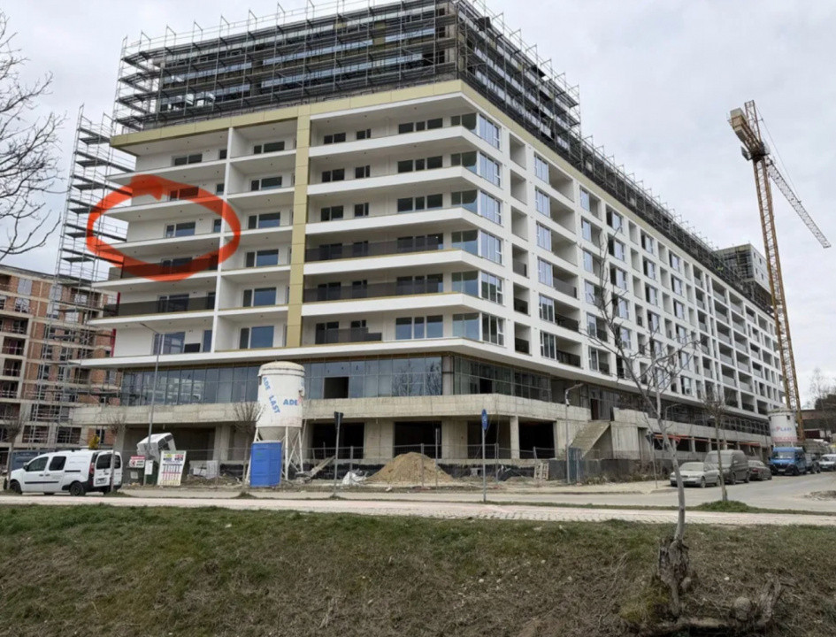 Apartament de 58.80mp, cu vedere spre Baza Sportiva