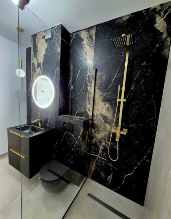 Apartament finisat, cu 2 camere de 43mp utili