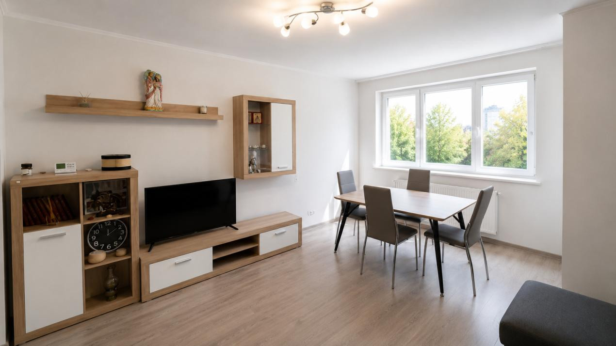 Apartament cu 2 camere si parcare, zona Metro/BMW