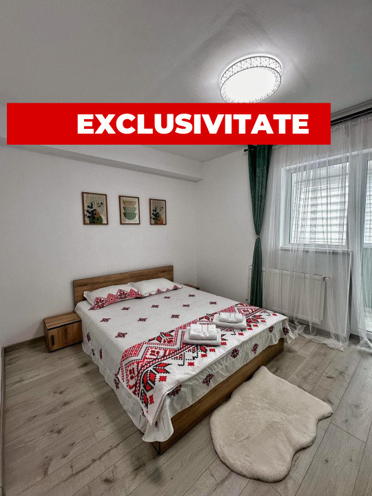 Apartament de 2 camere deco, 53 mp, parcare, str Porii