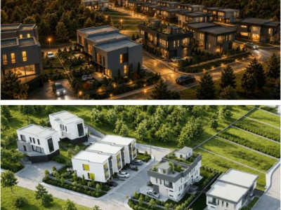 OPORTUNITATE DE INVESTITIE! Teren cu autorizatie de case, zona Terra