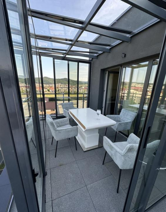 Penthouse de 3 camere, 72 mp, 50 mp terase, zona Somesului