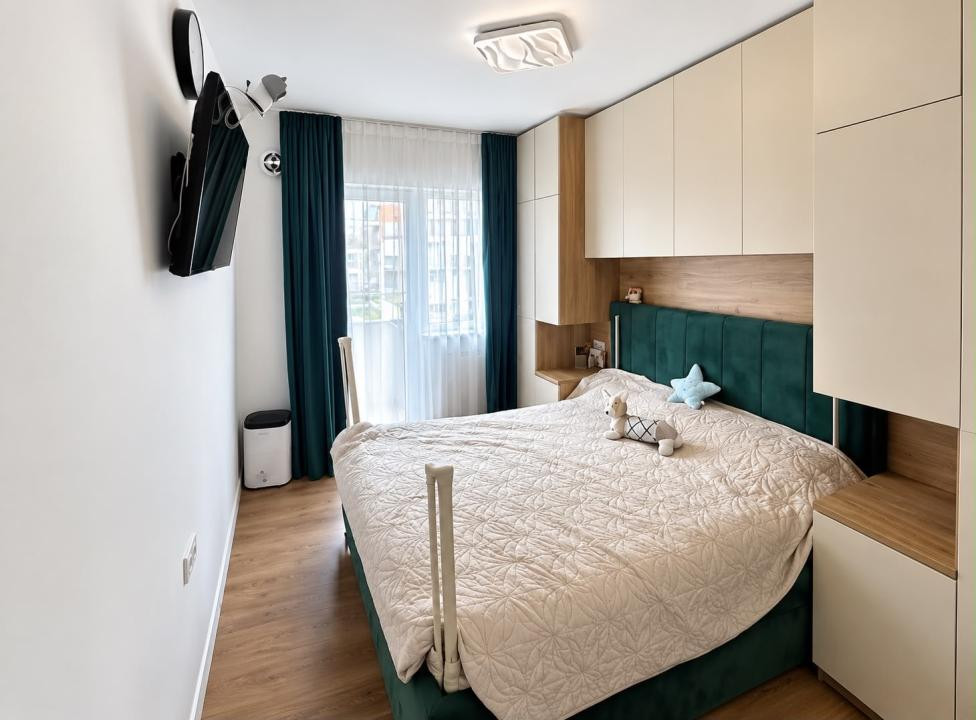 Apartament de 3 camere, 60 mp, parcare, str Cetatii
