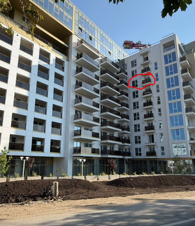 Apartament studio 36,82mp, zona Iulius Mall