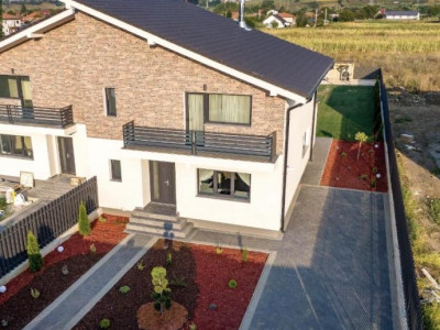 Casa cuplata, 128 mp utili, 630 mp teren, Jucu de Mijloc